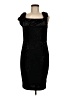 H By Halston Black Cocktail Dress Size M - photo 1