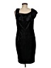 H By Halston Black Cocktail Dress Size M - photo 2
