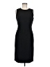 Calvin Klein Solid Black Cocktail Dress Size 8 - photo 1
