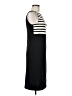 St. John Stripes Black Casual Dress Size 8 - photo 4
