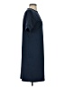 Dudley Stephens 100% Polyester Solid Blue Casual Dress Size S - photo 4