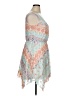 As U Wish Paisley Teal Cocktail Dress Size 1X - photo 4