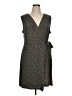 Dana Buchman Animal Print Brown Casual Dress Size XL - photo 1