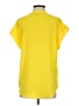 Cynthia Steffe Yellow Short Sleeve Blouse Size S - photo 2