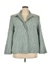 Alfred Dunner 100% Acrylic Tweed Teal Blazer Size 18 - photo 1