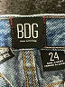 BDG 100% Cotton Blue Denim Shorts Size 24 waist - photo 3