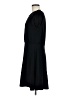 Ann Taylor LOFT Solid Black Casual Dress Size 8 - photo 5