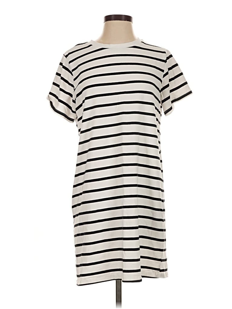 Pre-owned Vine & Love Casual Dress In Ivory