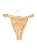 L Space Animal Print Orange Gold Swimsuit Bottoms Size L - photo 1
