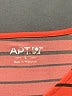 Apt. 9 Stripes Orange Casual Dress Size L - photo 7