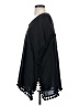 Pomander Place 100% Ramie Black Short Sleeve Top Size S - photo 5