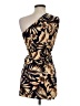 Shein Tropical Gold Cocktail Dress Size 4 - photo 2