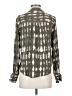 Evereve 100% Viscose Green Long Sleeve Blouse Size S - photo 2