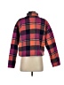 American Eagle Outfitters 100% Polyester Plaid Purple Fleece Size XS - photo 2