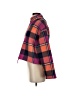American Eagle Outfitters 100% Polyester Plaid Purple Fleece Size XS - photo 5