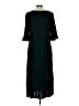 Perceptions Teal Casual Dress Size L - photo 2