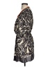 Leifnotes Print Gray Casual Dress Size 2 - photo 5