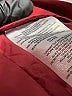 DKNY 100% Nylon Solid Burgundy Jacket Size L - photo 7