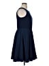 Cremieux 100% Polyester Solid Blue Casual Dress Size 14 - photo 4