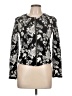 Divided by H&M 100% Viscose Floral Black Jacket Size 10 - photo 1