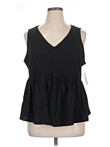 Terra & Sky Sleeveless Blouse (view 1)
