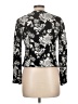 Divided by H&M 100% Viscose Floral Black Jacket Size 10 - photo 2