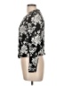 Divided by H&M 100% Viscose Floral Black Jacket Size 10 - photo 5