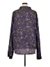 Unbranded Floral Purple Long Sleeve Blouse Size 8XL - photo 2