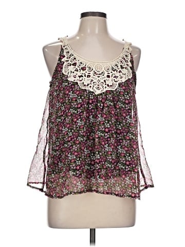 Ultra Pink Sleeveless Blouse (view 1)