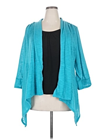 NY Collection 3/4 Sleeve Top (view 1)