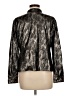 Chico's Metallic Silver Jacket Size Med (1) - photo 2