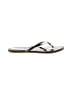 TKEES Silver Flip Flops Size 10 - photo 1