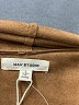 Max Studio Brown Faux Leather Jacket Size L - photo 6