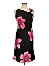 DressBarn 100% Polyester Floral Black Cocktail Dress Size 8 - photo 1