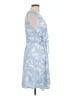 Bobeau Blue Casual Dress Size L - photo 4