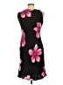 DressBarn 100% Polyester Floral Black Cocktail Dress Size 8 - photo 2