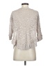 Meadow Rue Silver 3/4 Sleeve Top Size S - photo 2