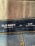 Old Navy Solid Blue Jeans Size 12 - photo 3