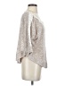 Meadow Rue Silver 3/4 Sleeve Top Size S - photo 4
