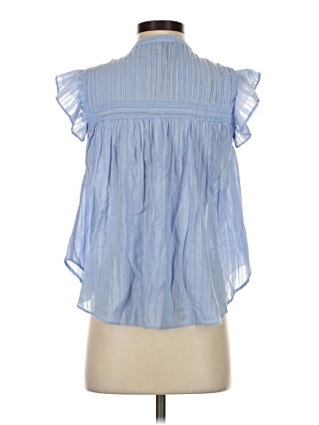 Aqua Sleeveless Blouse (view 2)