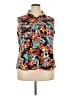 Love Potion 100% Polyester Teal Sleeveless Blouse Size 3X - photo 1