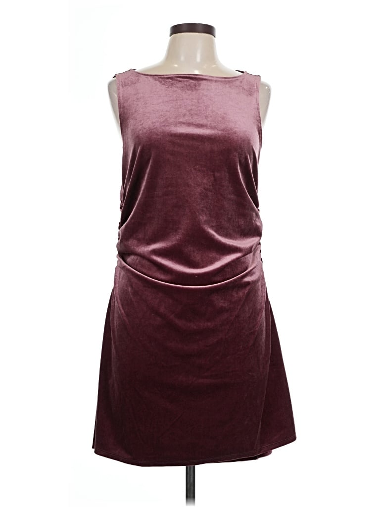 Wild Fable Cocktail Dress In Burgundy