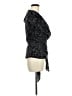Spiegel Black Short Sleeve Blouse Size 6 - photo 4