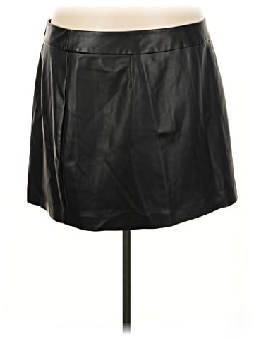 The Drop Faux Leather Skirt (view 1)