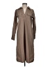 Assorted Brands 100% Cotton Brown Casual Dress Size XS - photo 1