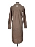 Assorted Brands 100% Cotton Brown Casual Dress Size XS - photo 2