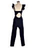 BCBGMAXAZRIA Solid Blue Jumpsuit Size XS - photo 2