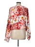 Cupshe Orange 3/4 Sleeve Blouse Size L - photo 2