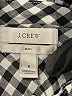 J.Crew Checkered-gingham Black Long Sleeve Button-Down Shirt Size 2 - photo 7