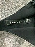 Zara 100% Polyester Solid Black Cocktail Dress Size XS - photo 7